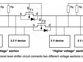 一种N-MOS双向电平转换电路